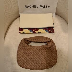 Rachel Pally Reversible Clutch and Mali + Lili Mini Woven Purse